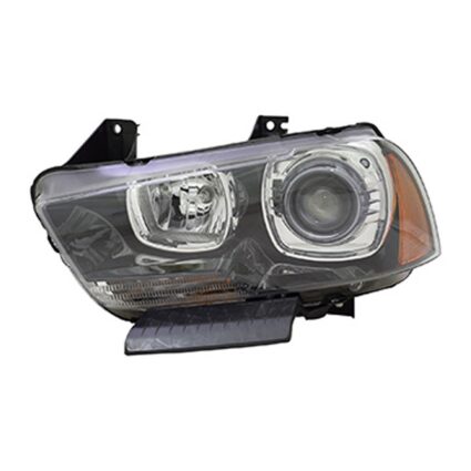Headlight Assembly Composite Left HID CAPA for Dodge Charger 2011–2014