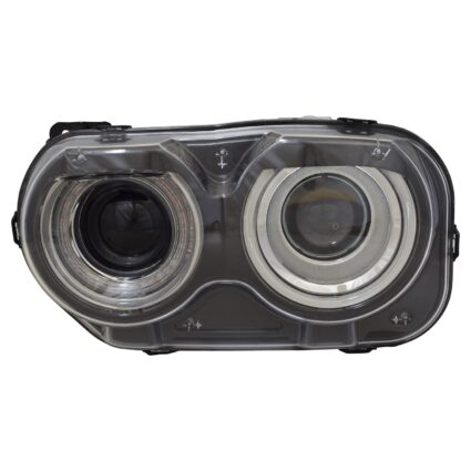 Headlight Assembly Composite Left Halogen w/o Air Ducts CAPA for Dodge Challenger 2015–2023