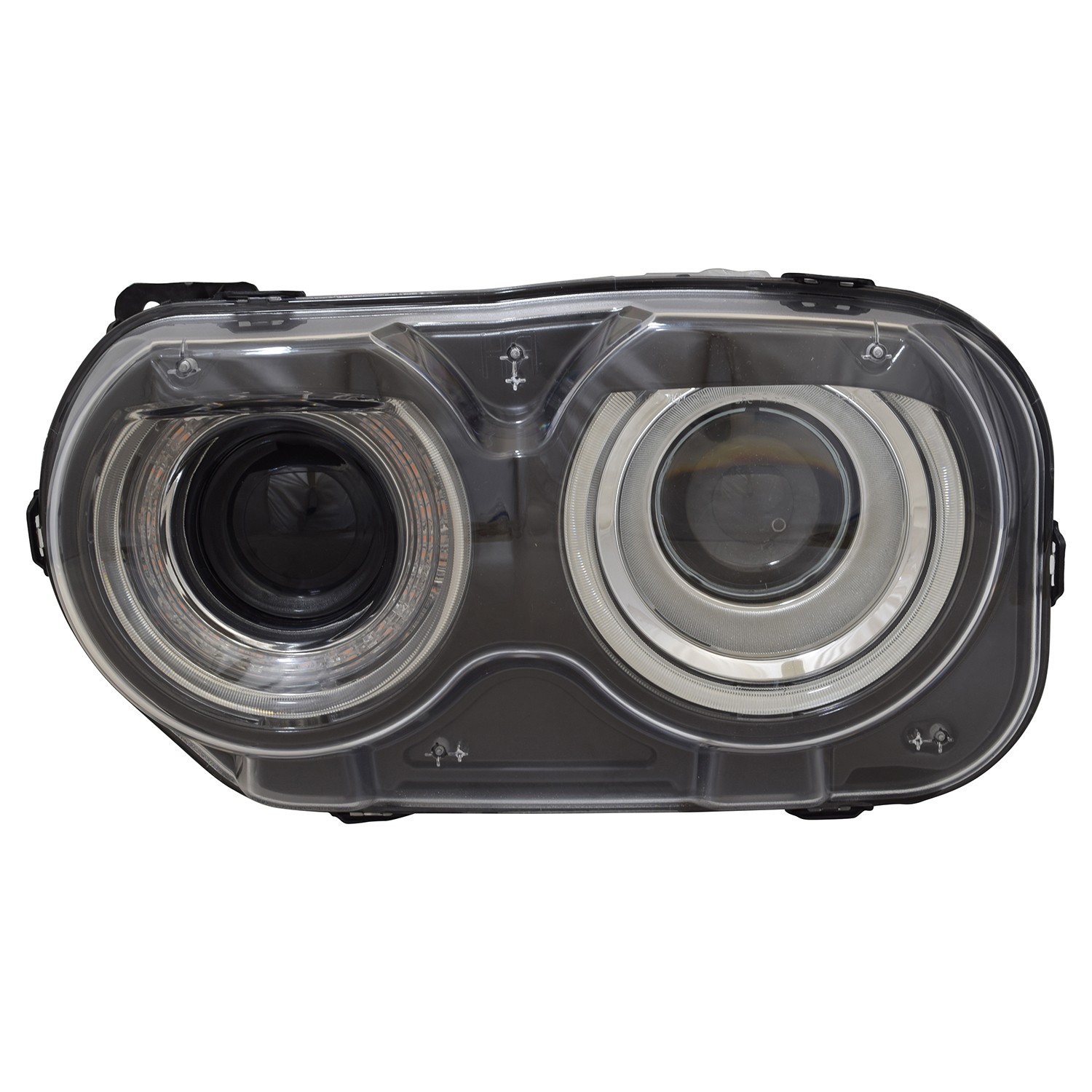 Headlight Assembly Composite Left Halogen w/o Air Ducts CAPA for Dodge Challenger 2015–2023