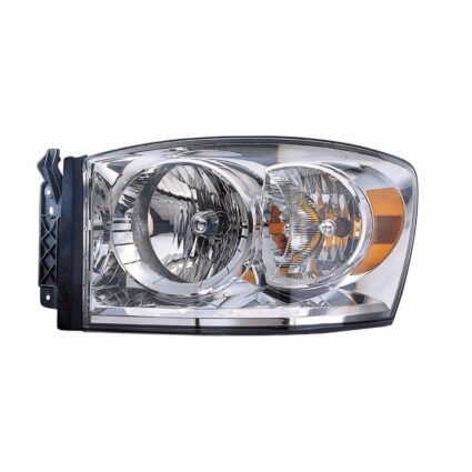 Headlight Assembly Composite Left w/o Dual Rear Wheels CAPA for Dodge Ram 1500 Ram 2500 Ram 3500