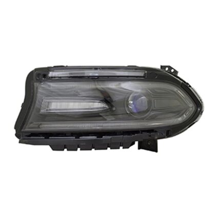Headlight Assembly Composite Left Halogen for Dodge Charger 2016–2017