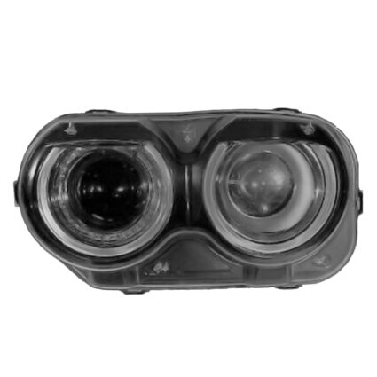 Headlight Assembly Composite Left Halogen w/Illumination w/Air Ducts CAPA for Dodge Challenger 2017–2023