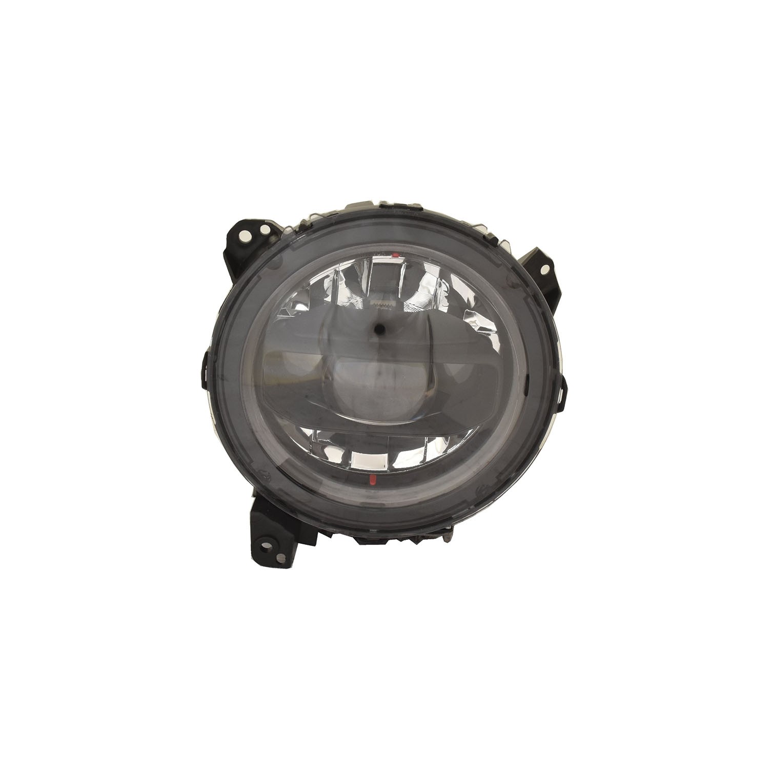 Headlight Assembly Composite Left LED Reflector Headlamps Black Bezel for Jeep Gladiator Wrangler