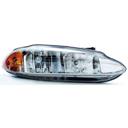 Headlight Assembly Composite Right Includes Park/Signal Lamp for Dodge Intrepid 1998–2001