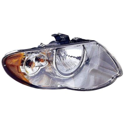 Headlight Assembly Composite Right CAPA for Chrysler Town & Country 2005–2007