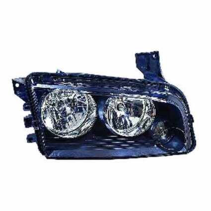 Headlight Assembly Composite Right Halogen To 11-8-06 for Dodge Charger 2006–2007
