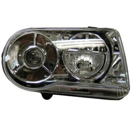 Headlight Assembly Composite Right Halogen w/Delay Option To 11-1-08 w/halogen CAPA for Chrysler 300 2005–2010