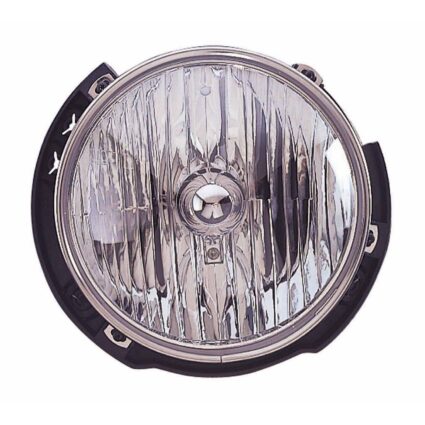 Headlight Assembly Composite Right CAPA for Jeep Wrangler Wrangler JK