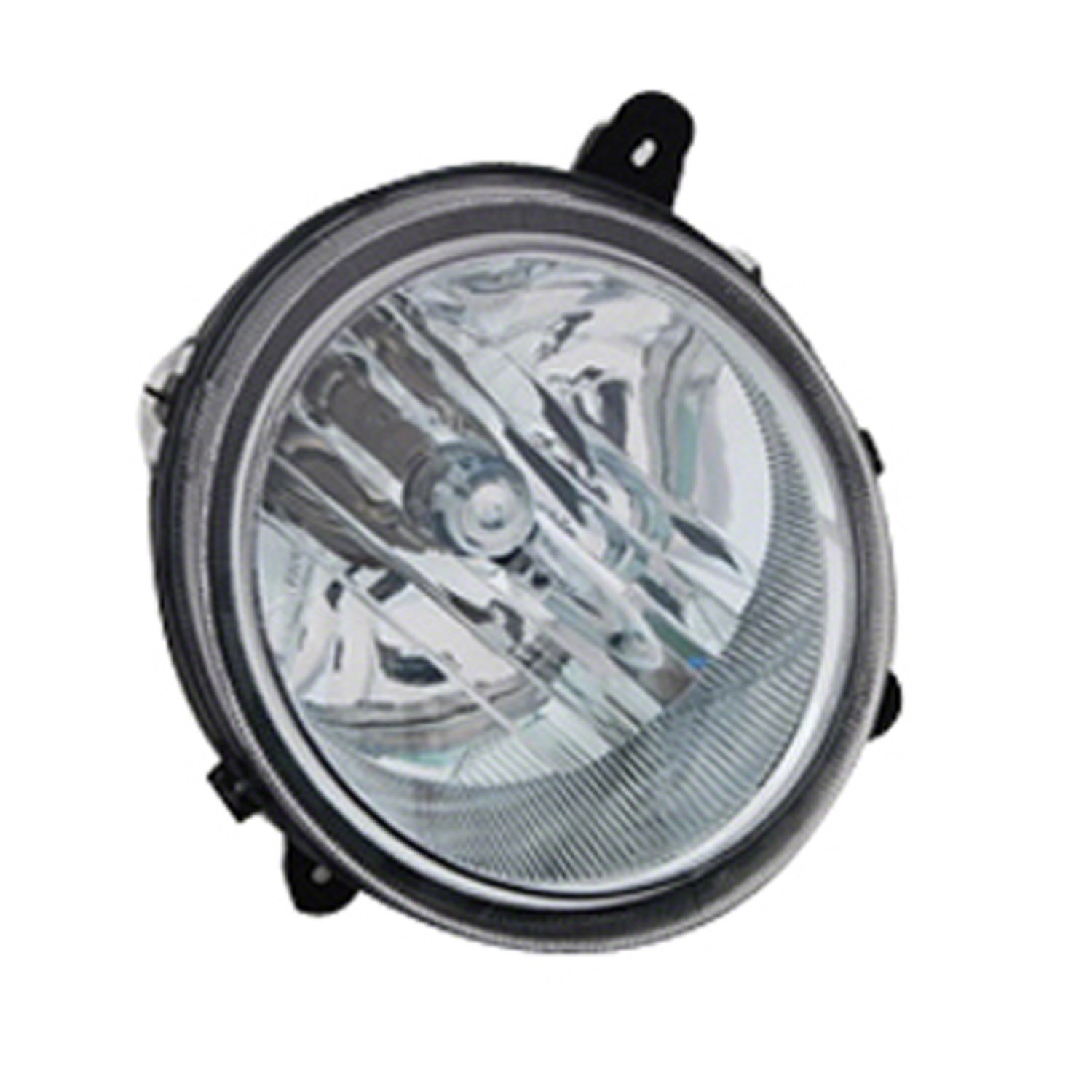 Headlight Assembly Composite Right w/o Leveling System CAPA for Jeep Compass Patriot