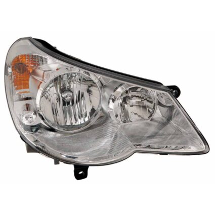 Headlight Assembly Composite Right Type 1 Lens/Housing CAPA for Chrysler Sebring 2007–2010