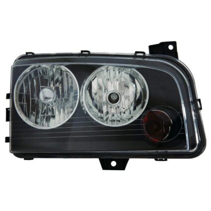 Headlight Assembly Composite Right Halogen CAPA for Dodge Charger 2008–2010