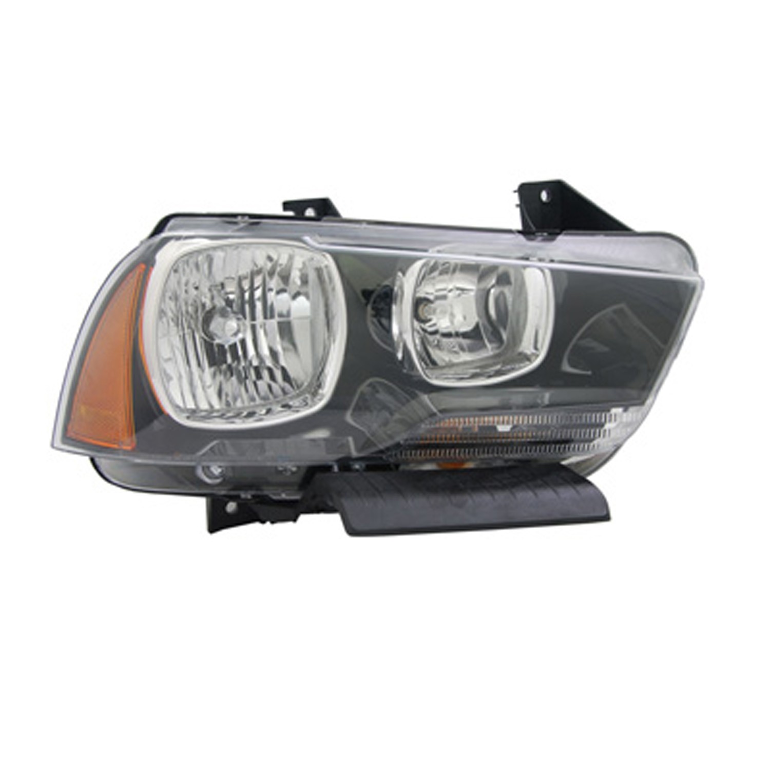 Headlight Assembly Composite Right Halogen for Dodge Charger 2011–2014