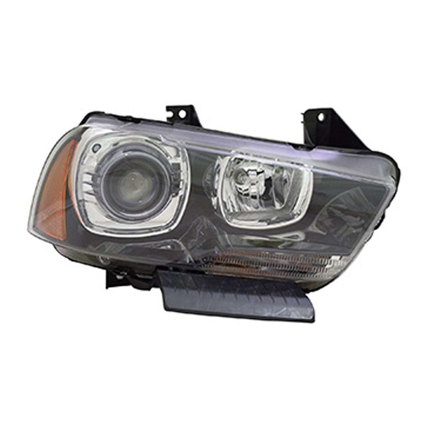 Headlight Assembly Composite Right HID CAPA for Dodge Charger 2011–2014