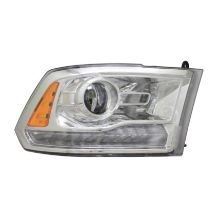Headlight Assembly Composite Right HID Quad Projector Chrome CAPA for Ram 1500 2500 3500 1500 Classic