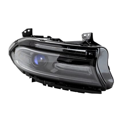 Headlight Assembly Composite Right Halogen CAPA for Dodge Charger 2016–2017