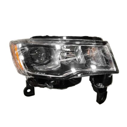 Headlight Assembly Composite Right Standard Type Chrome CAPA for Jeep Grand Cherokee Grand Cherokee WK
