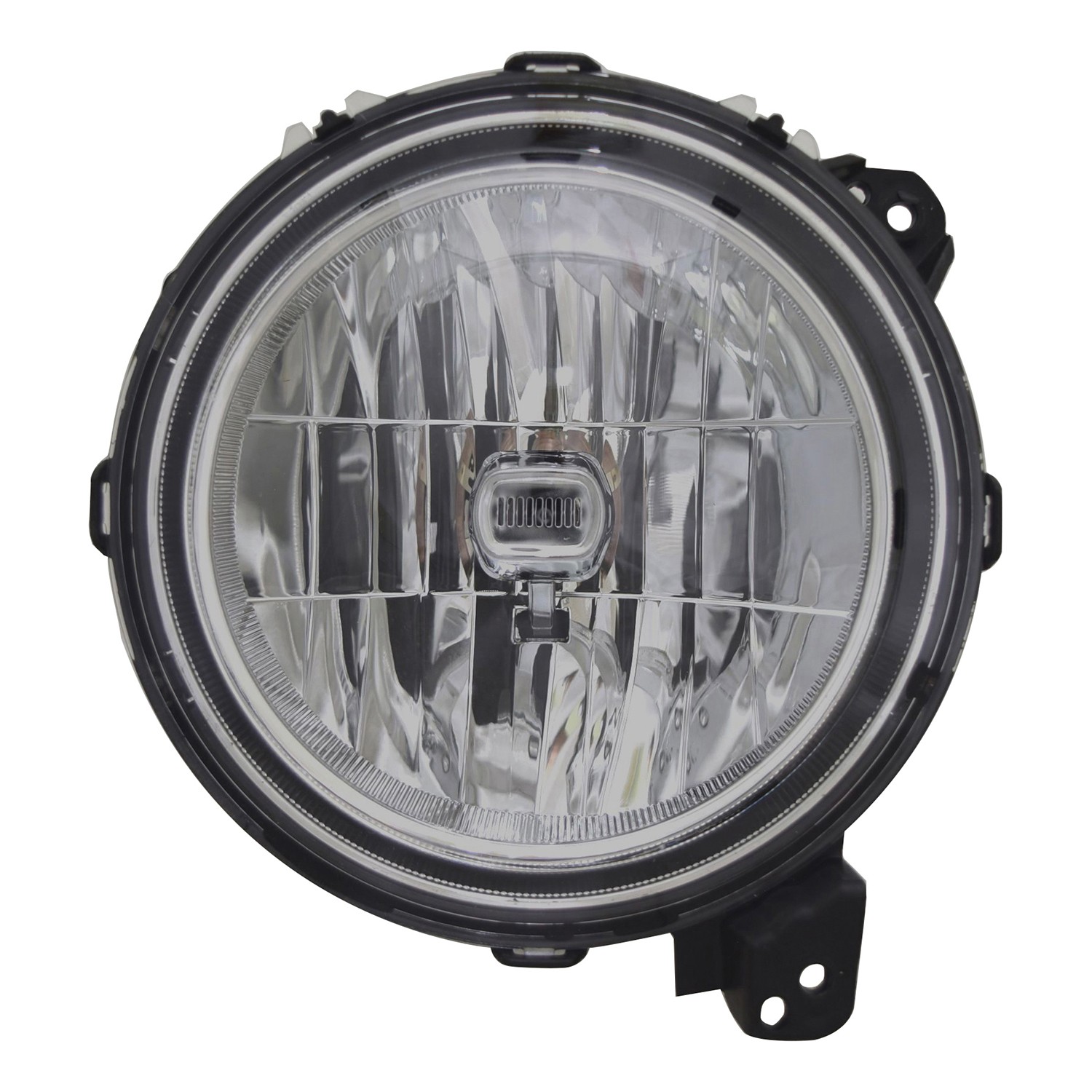 Headlight Assembly Composite Right Halogen CAPA for Jeep Wrangler Gladiator