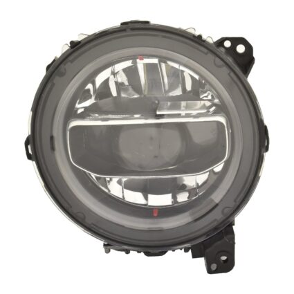 Headlight Assembly LED Composite Right LED Reflector Headlamps CAPA for Jeep Gladiator Wrangler