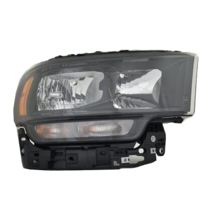 Headlight Assembly Composite Right Halogen Black Bezel for Ram 2500 5500 4500 3500