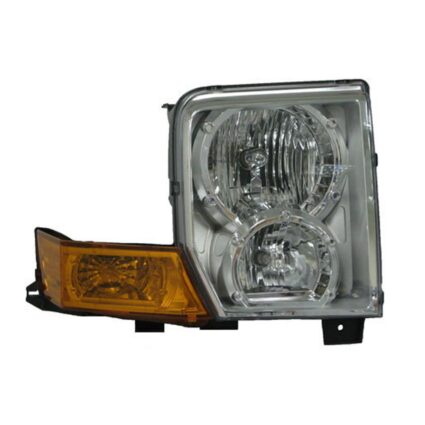 Headlight Lens Housing Left Halogen for Jeep Commander 2006–2010