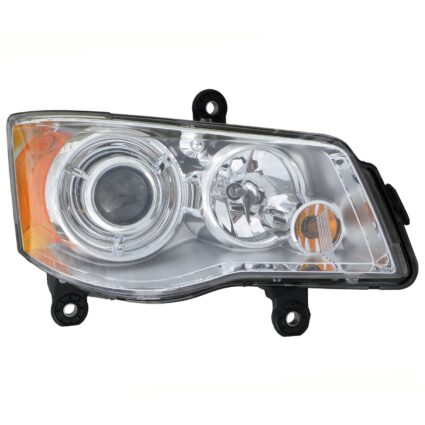 Headlight Lens Housing Right HID North America Spec for Chrysler Town & Country 2008–2016