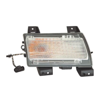 Parking Light Assembly Right w/o Daytime Running Lamps CAPA for Jeep Wrangler Gladiator
