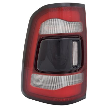 Tail Light Assembly Left LED w/o Blind Spot Detection Black Trim for Ram 1500 2019–2024