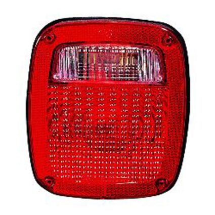 Tail Light Assembly Right CAPA for Jeep Wrangler 1998–2006