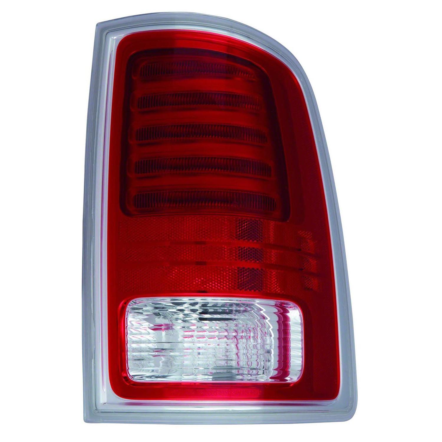 Tail Light Assembly Right Chrome Premium Type CAPA for Ram 1500 2500 3500