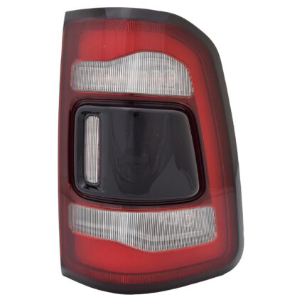 Tail Light Assembly Right LED w/o Blind Spot Detection Black Trim for Ram 1500 2019–2024