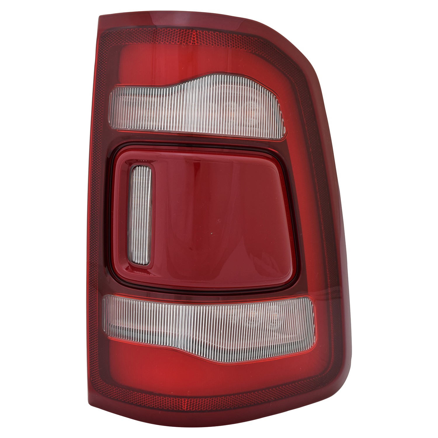 Tail Light Assembly Right LED w/o Blind Spot Detection Chrome Trim for Ram 1500 2019–2024