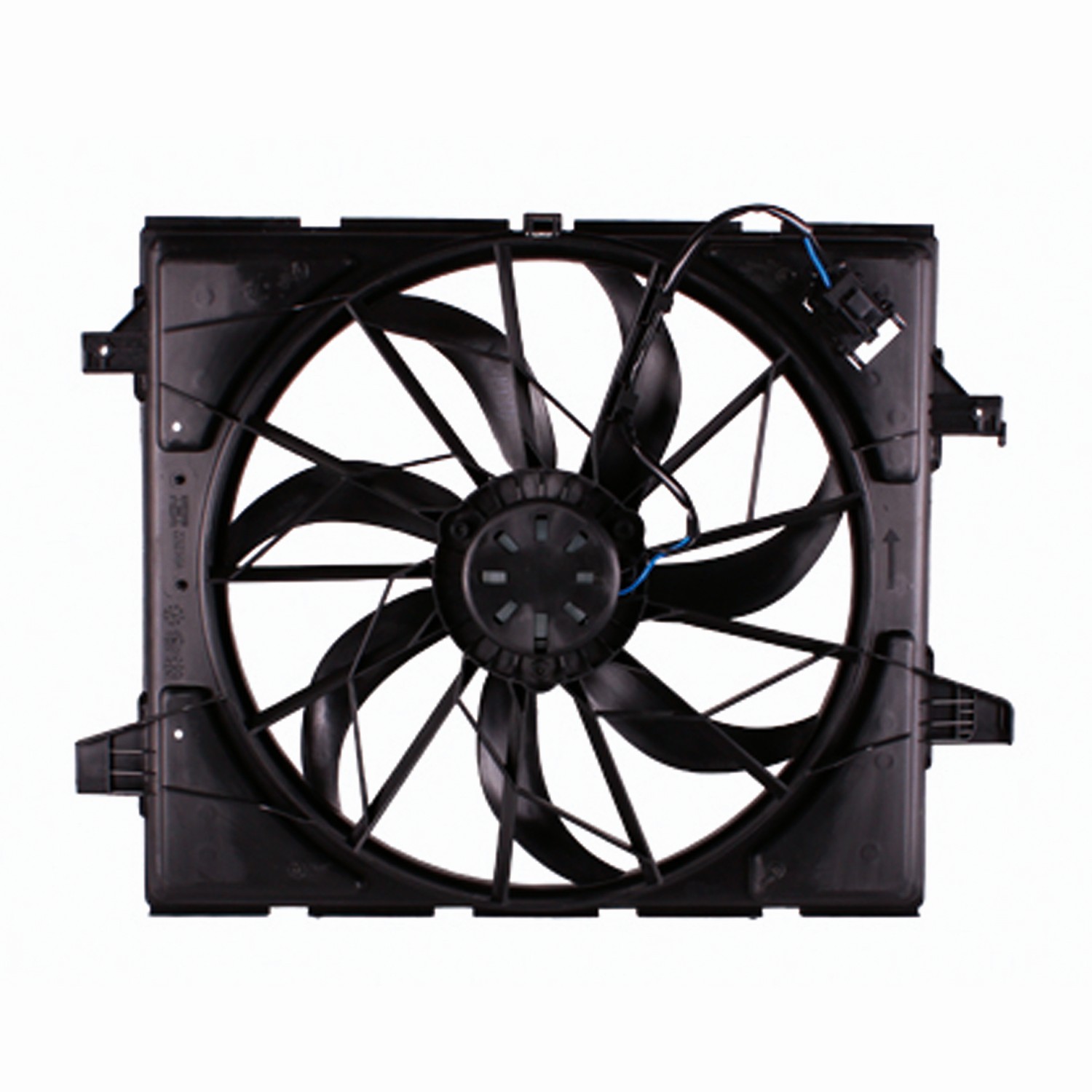 Engine Cooling Fan Assembly Standard Duty Cooling for Dodge Durango Jeep Grand Cherokee Grand Cherokee WK