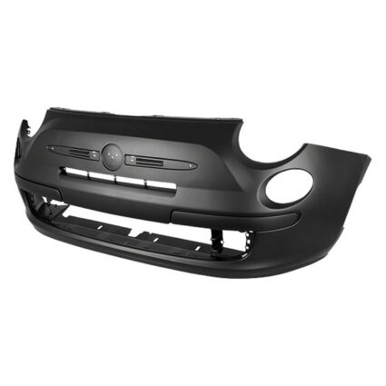 Bumper Cover Front w/o Fog Lamps Primed CAPA for Fiat 500 2012–2017