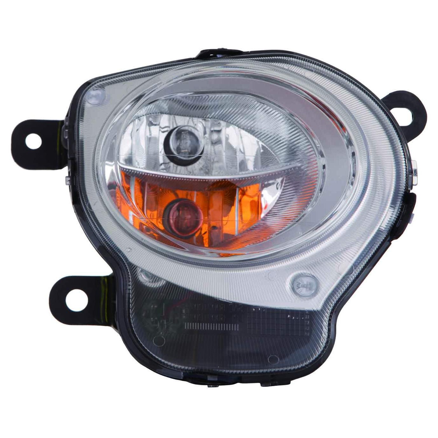 Turn Signal Light Lens / Housing Front Right Park/Signal Lamp CAPA for Fiat 500 Hatchback 2012–2019