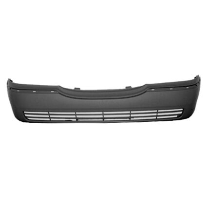 Bumper Cover Front w/o Fog Lamps Primed CAPA for Lincoln Town Car 2003–2011