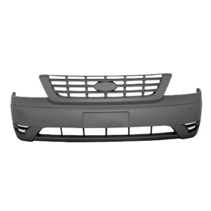 Bumper Cover Front w/o Two Tone Primed CAPA for Ford Freestar S Base SE 2004–2007