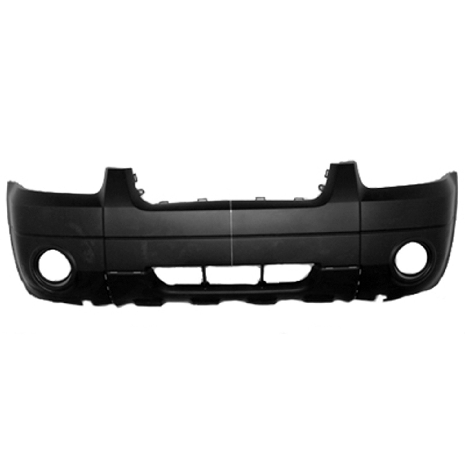 Bumper Cover Front w/o Appearance Package w/Skid Plate for Ford Escape XLT XLT Sport XLT No Boundaries 2005–2006