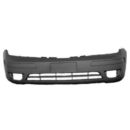 Bumper Cover Front w/o Appearance Pkg w/o Fog Lamp Holes Cut Out Primed for Ford Focus 2005–2007
