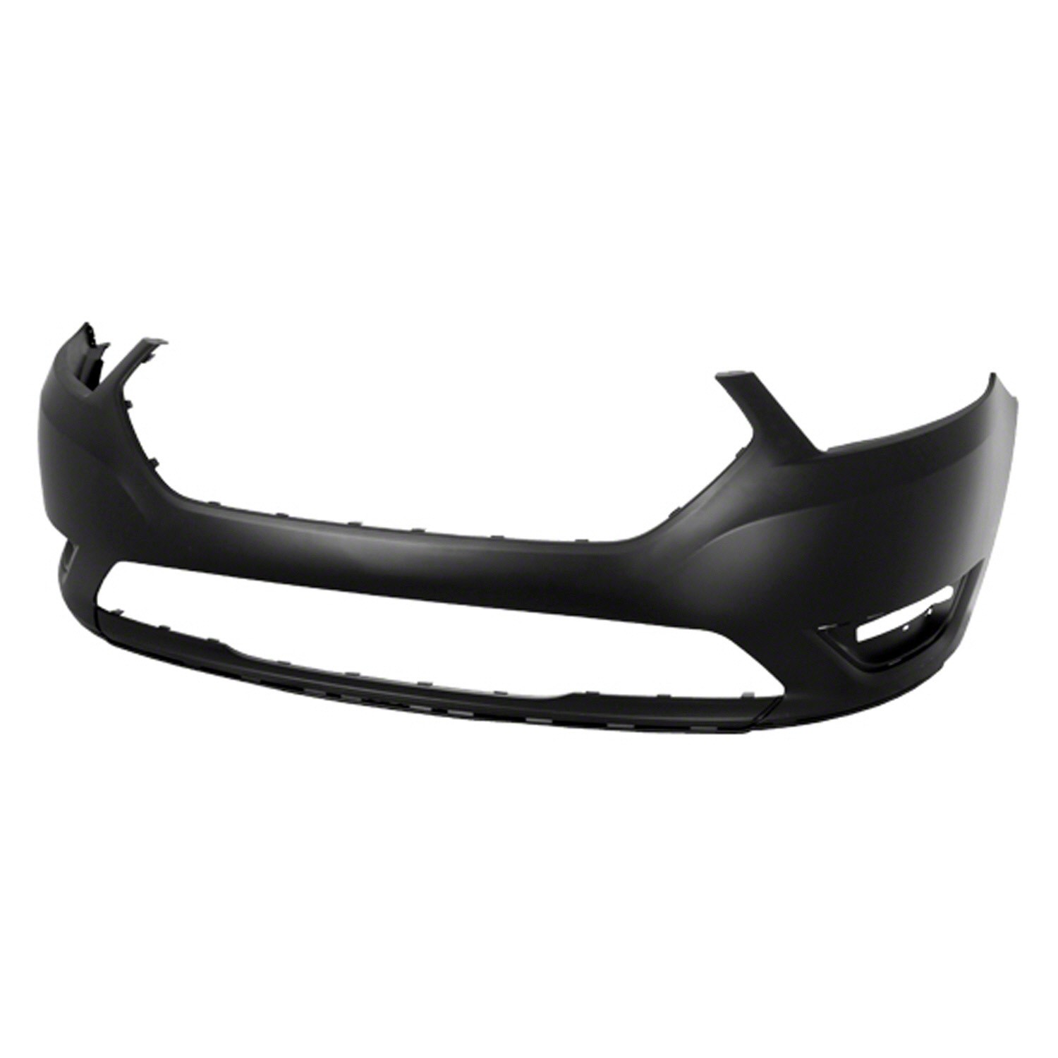 Bumper Cover Front w/o Park Assist System Primed CAPA for Ford Taurus 2013–2019