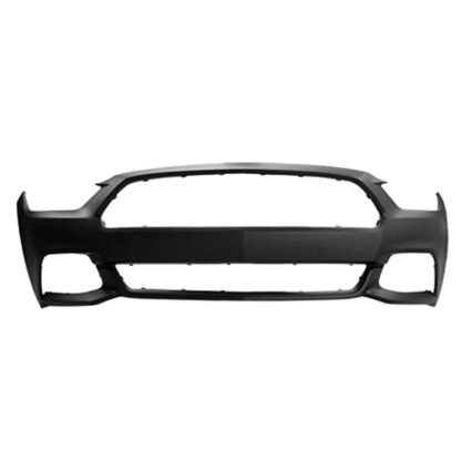 Bumper Cover Front w/o Tow Hook Primed CAPA for Ford Mustang 2015–2017