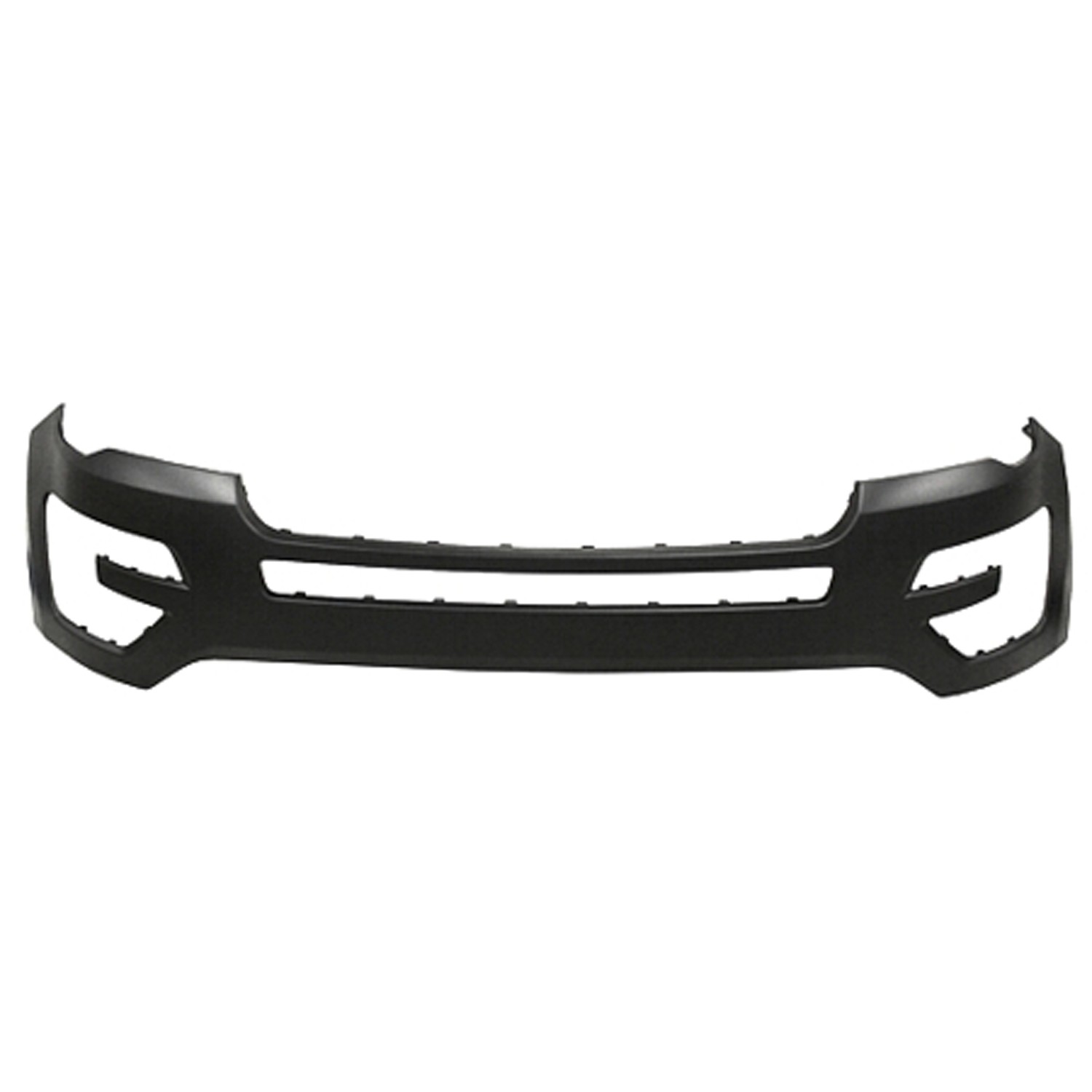 Bumper Cover Front w/o Active Park Assist w/o Camera w/o Parking Aid w/o Tow Hook Primed CAPA for Ford Explorer 2016–2017