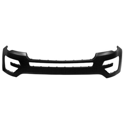 Bumper Cover Front w/o Active Park Assist w/o Camera w/o Parking Aid w/Tow Hook Primed CAPA for Ford Explorer 2016–2017