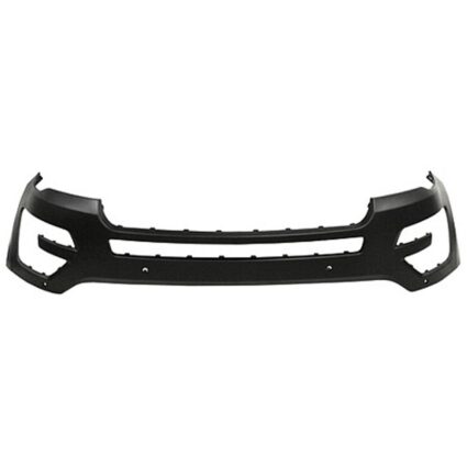 Bumper Cover Front w/o Active Park Assist w/o Camera w/Parking Aid w/o Tow Hook Primed CAPA for Ford Explorer 2016–2017