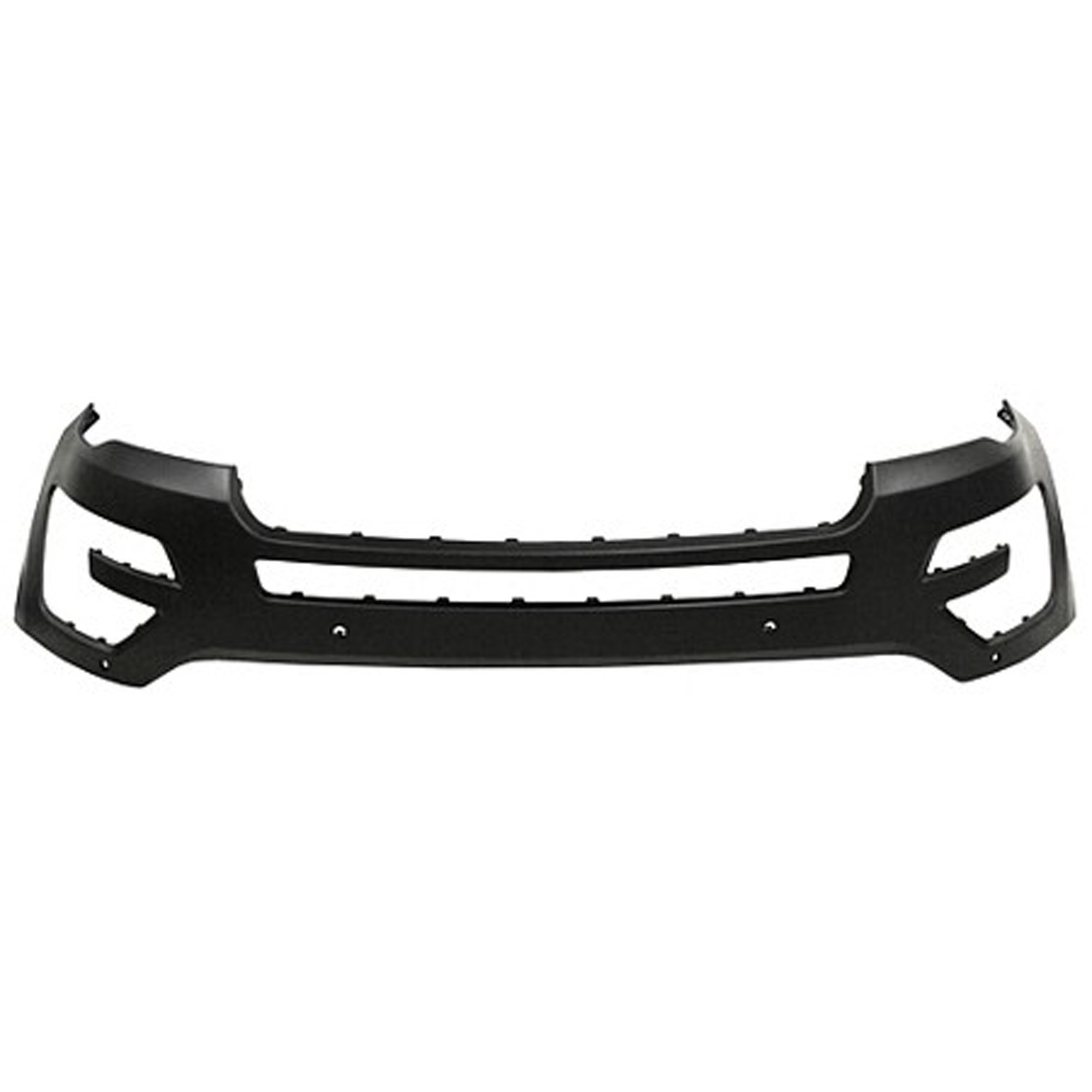 Bumper Cover Front w/o Active Park Assist w/o Camera w/Parking Aid w/o Tow Hook Primed CAPA for Ford Explorer 2016–2017