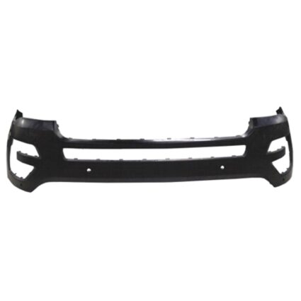 Bumper Cover Front w/o Active Park Assist w/Camera w/Parking Aid w/o Tow Hook Primed for Ford Explorer 2016–2017