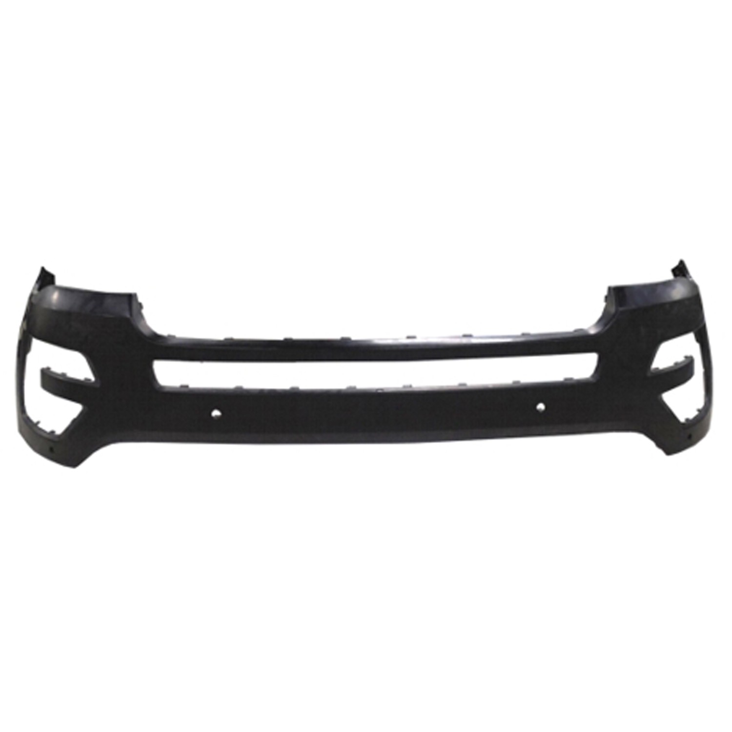 Bumper Cover Front w/o Active Park Assist w/Camera w/Parking Aid w/o Tow Hook Primed for Ford Explorer 2016–2017