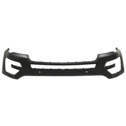 Bumper Cover Front w/o Active Park Assist w/Camera w/Parking Aid w/o Tow Hook Primed CAPA for Ford Explorer 2016–2017