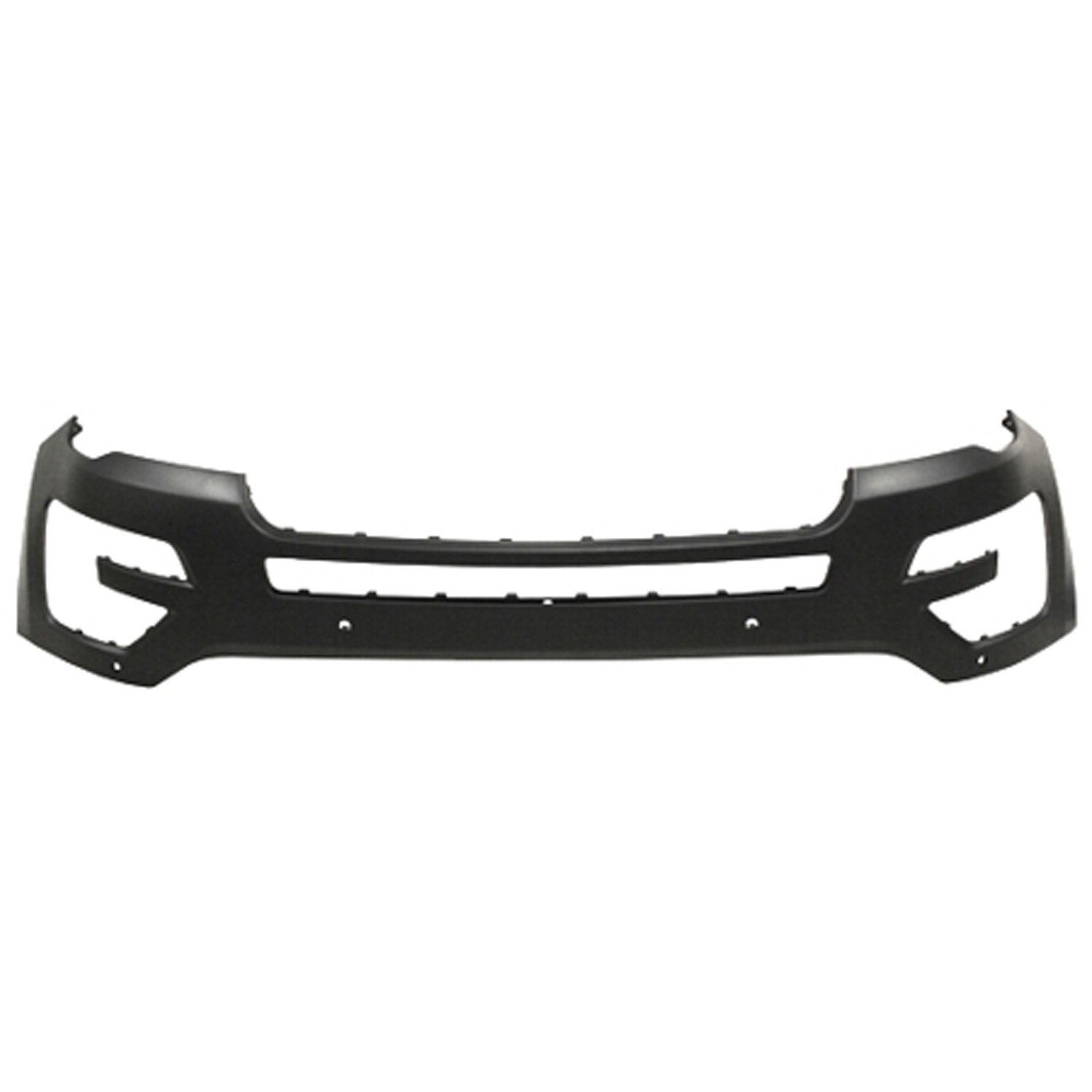 Bumper Cover Front w/o Active Park Assist w/Camera w/Parking Aid w/o Tow Hook Primed CAPA for Ford Explorer 2016–2017