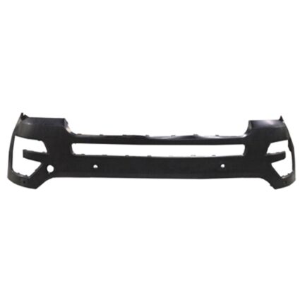 Bumper Cover Front w/o Active Park Assist w/o Camera w/Parking Aid w/Tow Hook Primed for Ford Explorer 2016–2017