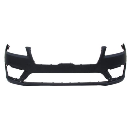 Bumper Cover Front w/o Active Park Assist w/o Tow Hook Primed CAPA for Lincoln MKZ Premiere Reserve Black Label Select Black Label Hybrid Select Hybrid Reserve Hybrid Premiere Hybrid Base Reserve I Reserve II Hybrid Reserve I Hybrid Reserve II Hybrid 2017–2020